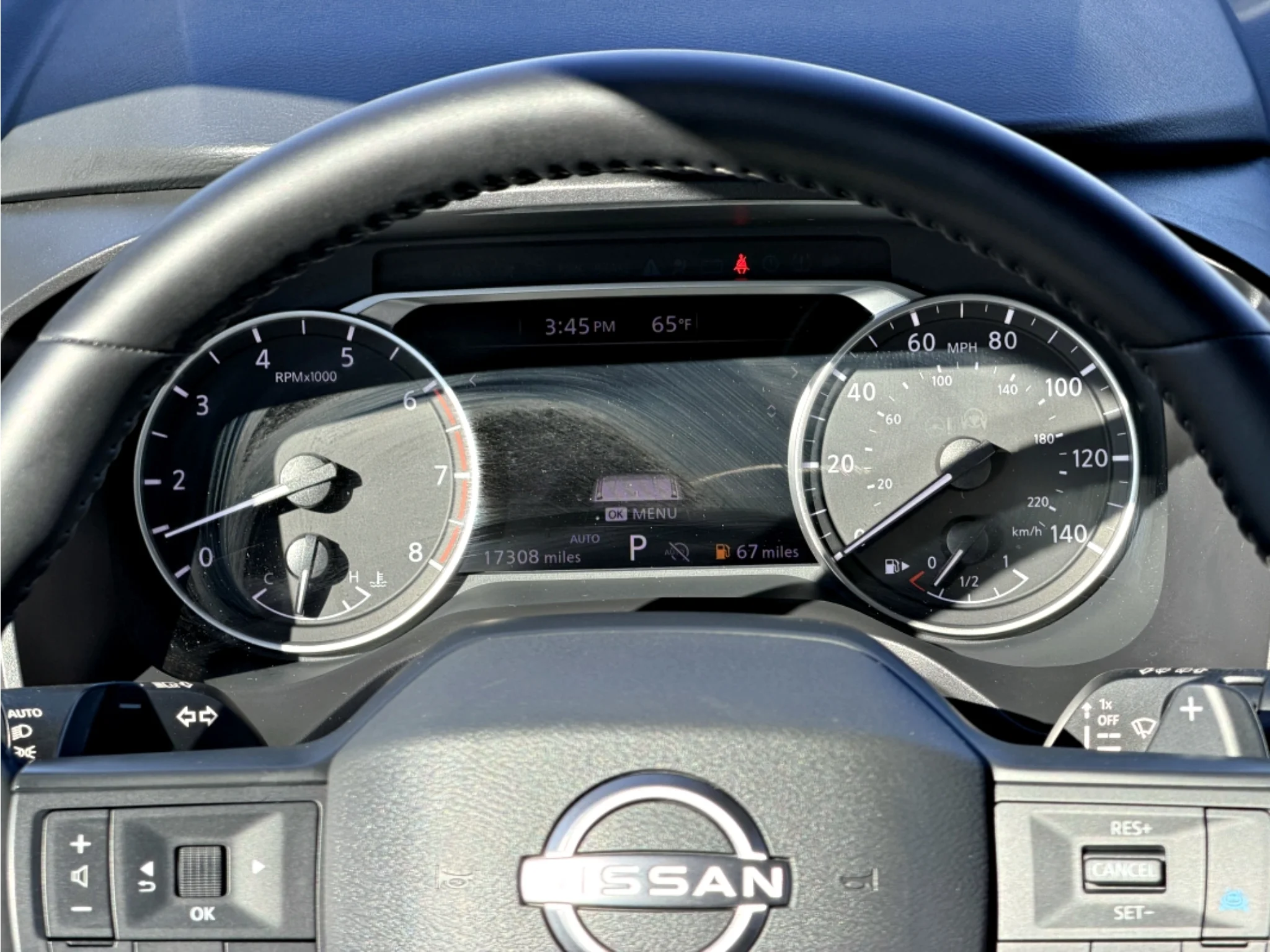 Used 2026 Deep Ocean Blue Pearl Nissan SV image 8