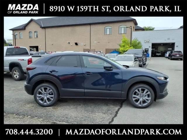 New 2026 Deep Crystal Blue Mica Mazda 2.5 S Preferred AWD image 2