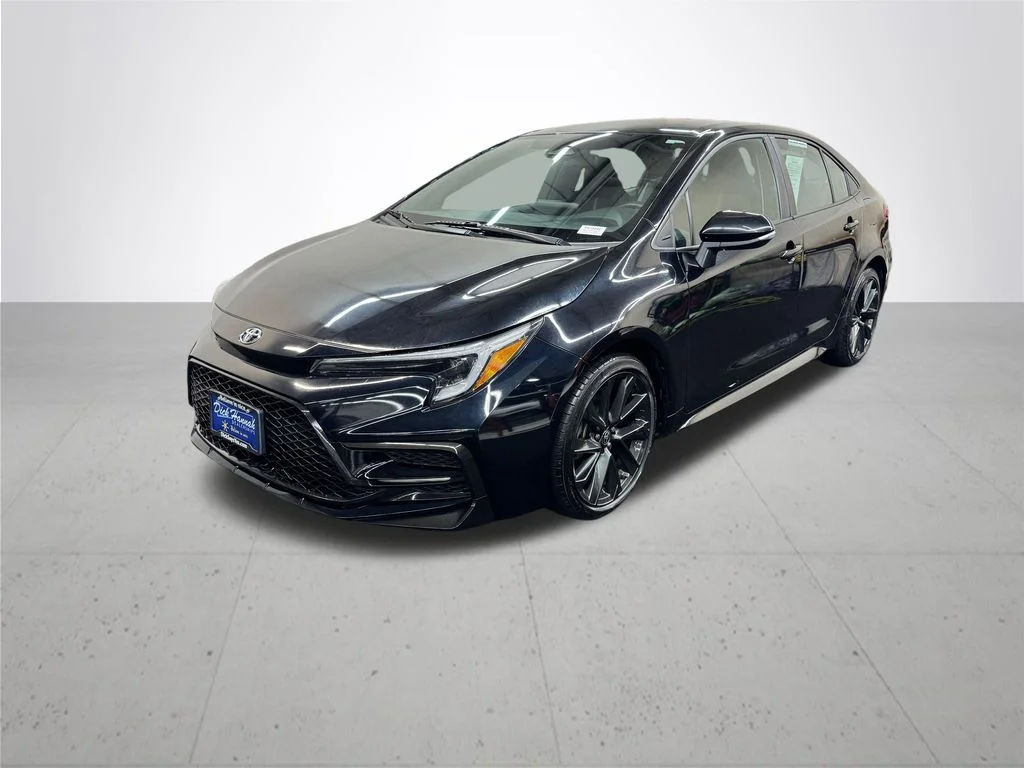 Used 2024 Black Toyota SE image 2