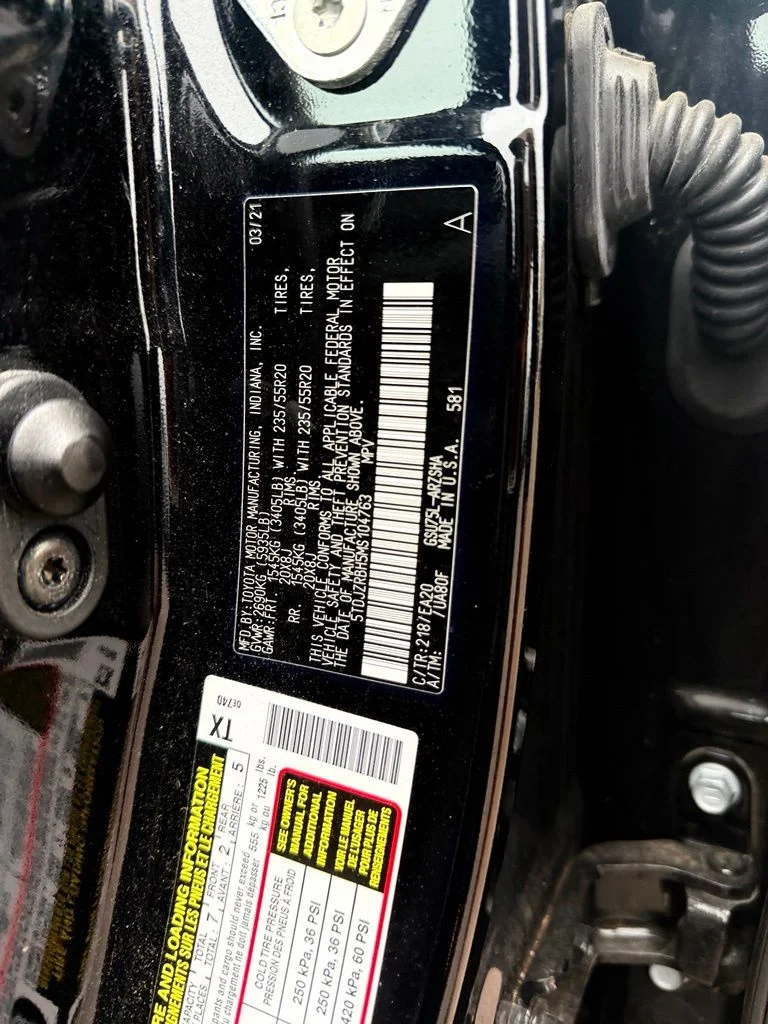 Used 2021 Black Toyota XSE image 28
