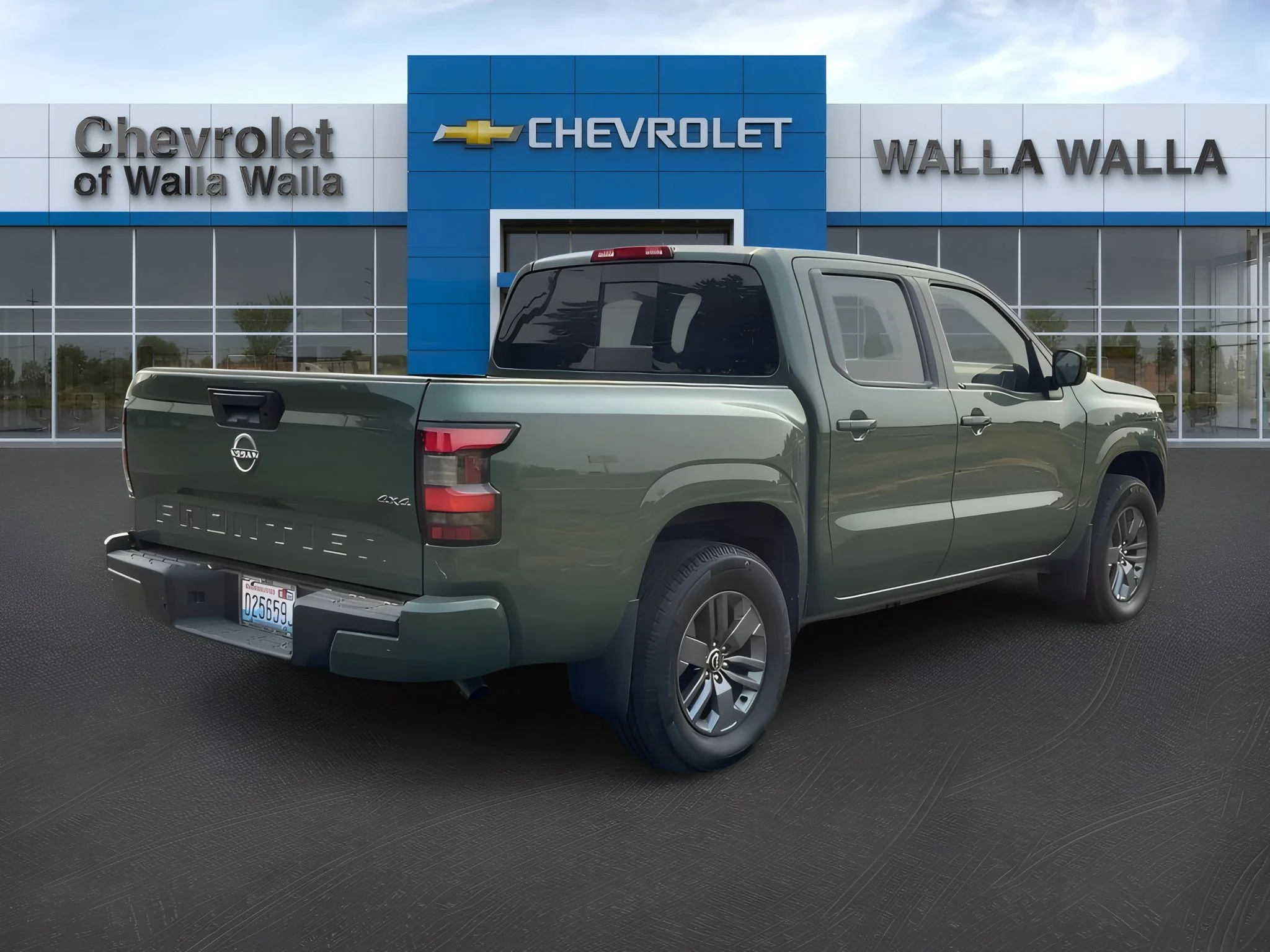 Used 2025 Tactical Green Metallic Nissan SV image 7