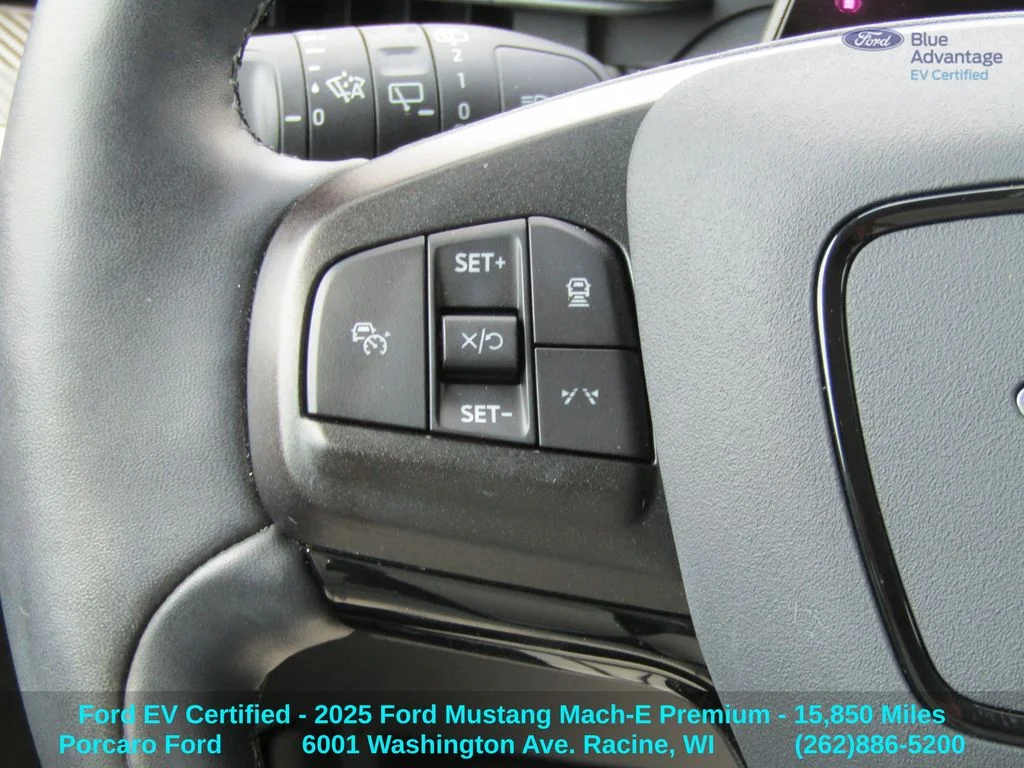 Certified Used 2025 Shadow Black Ford Premium image 34