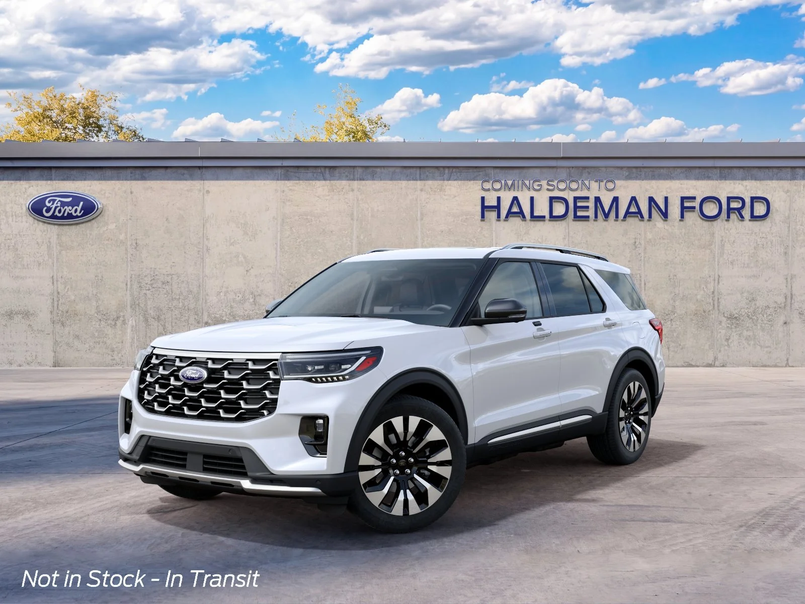 New 2027 Star White Metallic Tri-Coat Ford Platinum™ image 2