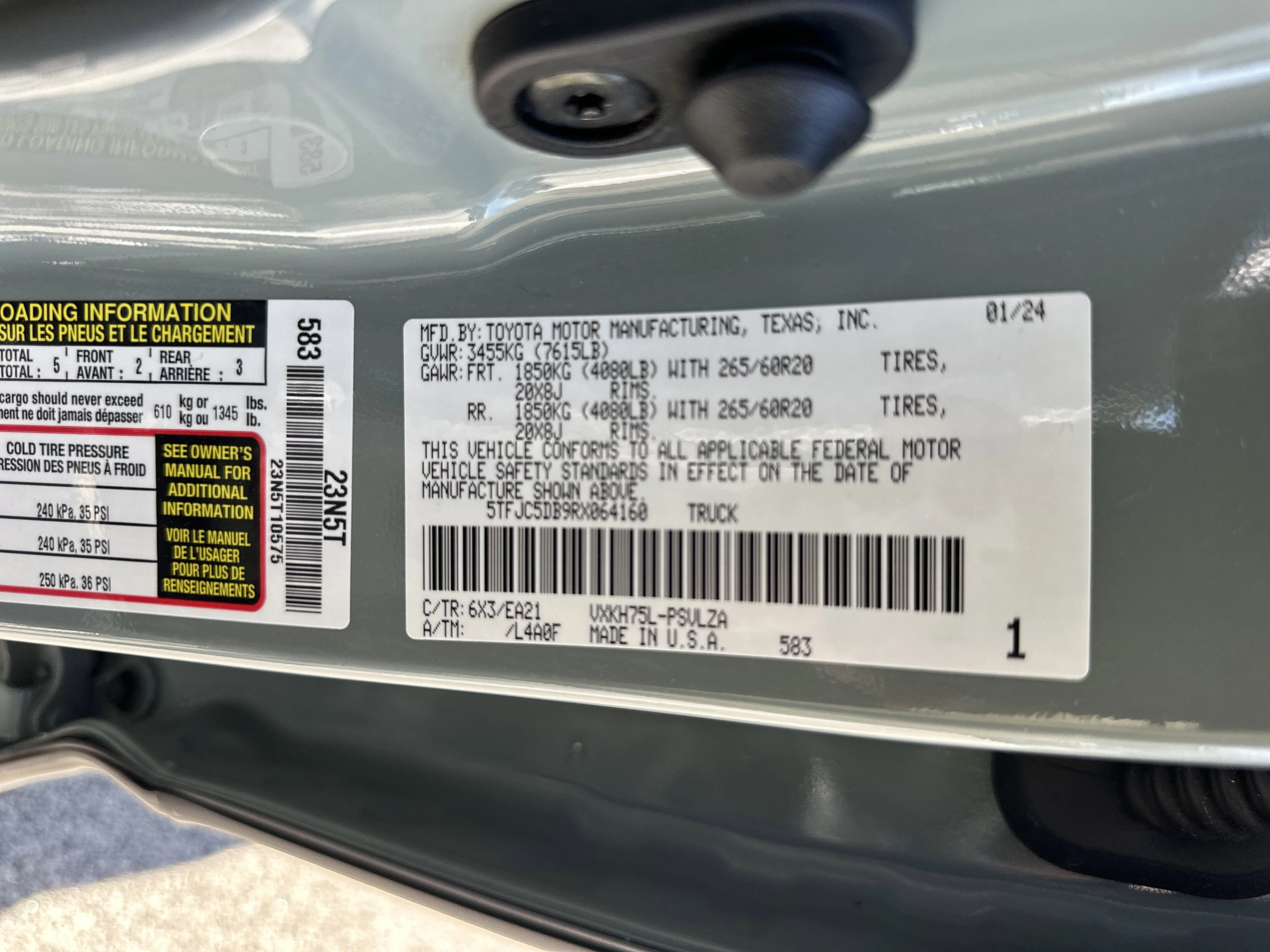 Used 2024 Lunar Rock Toyota Limited HV image 30