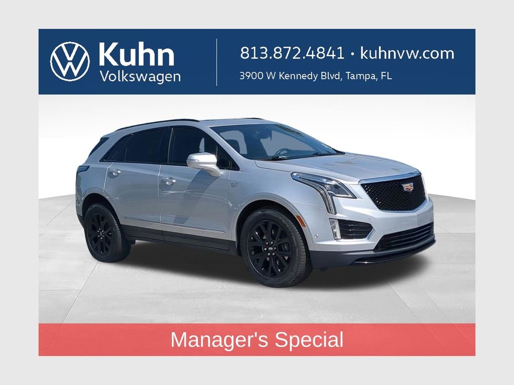 Used 2020 Silver Cadillac Sport image 1