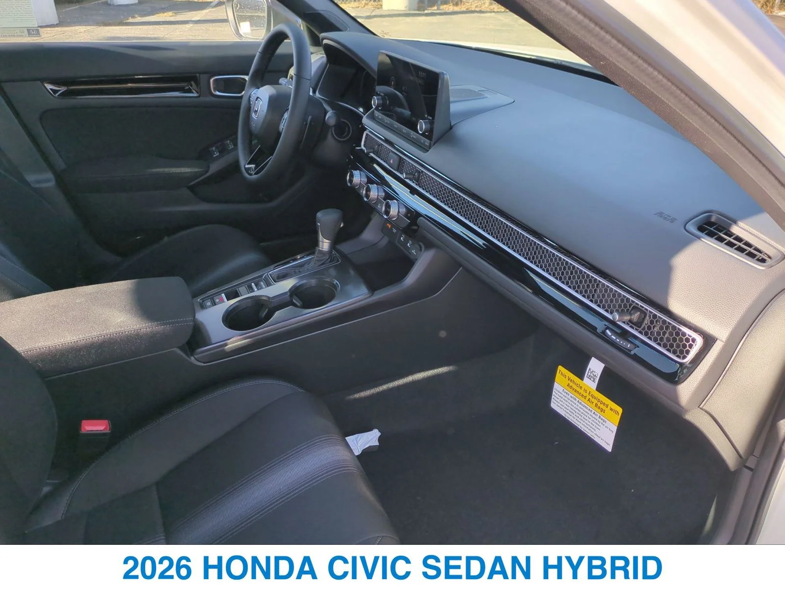 New 2026 Platinum White Pearl Honda 2WD Sport Hybrid image 25