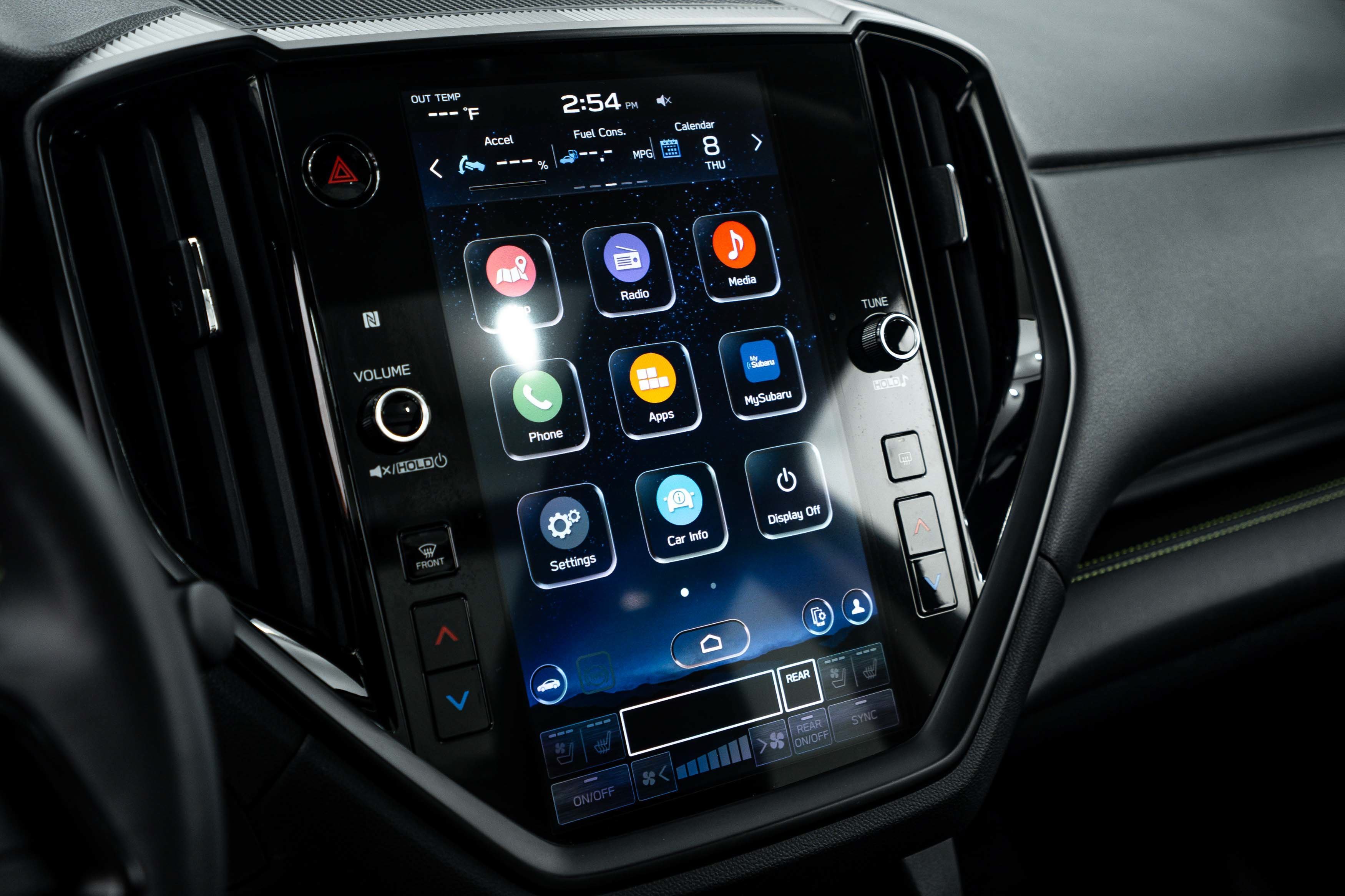 Used 2025 Magnetite Gray Metallic Subaru Onyx Edition Touring image 12