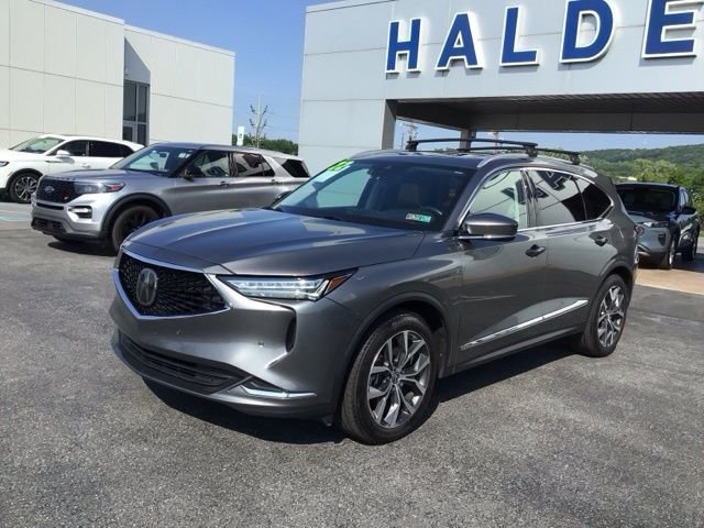 Used 2022 Liquid Carbon Metallic Acura Technology image 2
