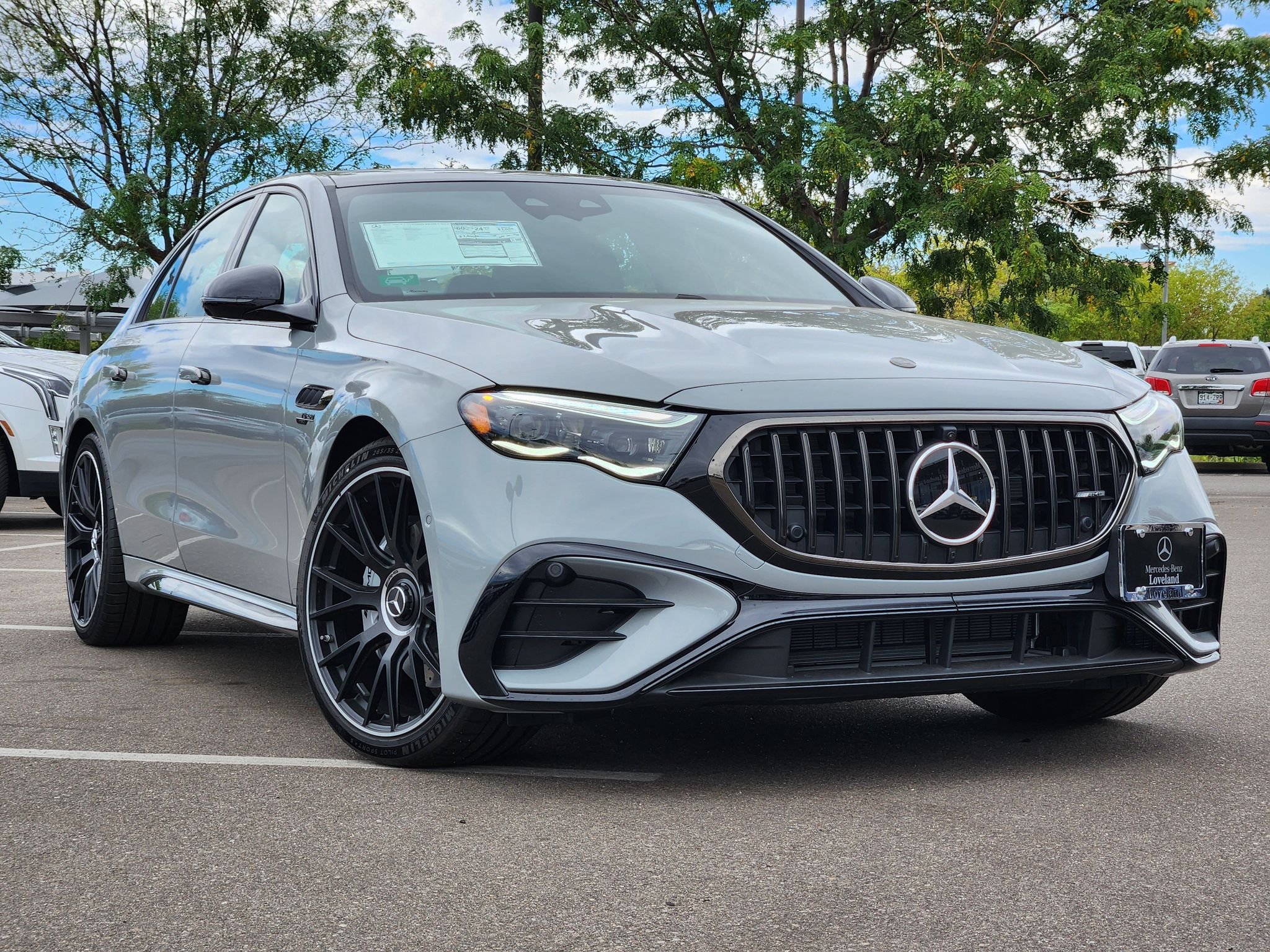 New 2027 MANUFAKTUR Alpine Grey Mercedes-Benz AMG® E 53 4MATIC image 1