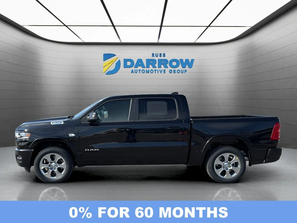 New 2026 Diamond Black Crystal Pearl-Coat Exterior Paint RAM Big Horn/Lone Star image 2
