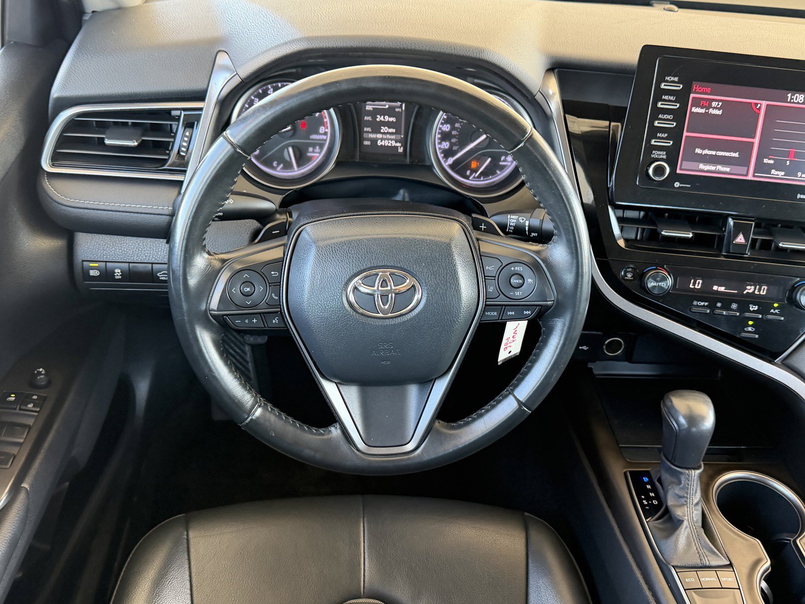 Certified Used 2023 Midnight Black Metallic Toyota SE image 23