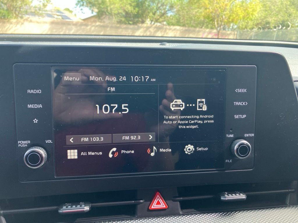 Used 2023 White Kia LX image 16