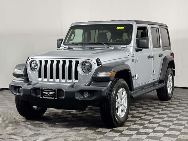 Used 2022 Silver Jeep Unlimited Sport S image 7