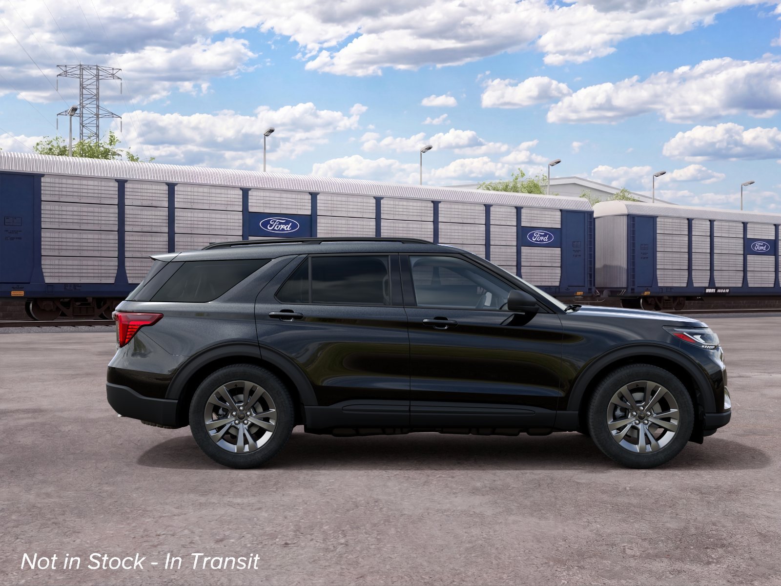 New 2027 Agate Black Metallic Ford Active image 5