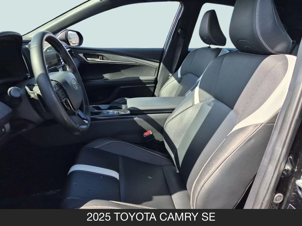 Used 2025 Black Toyota SE image 14