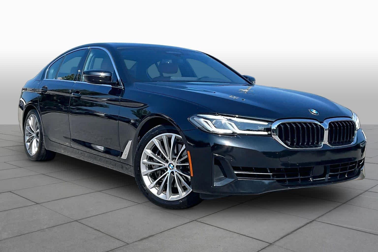 Certified Used 2023 Black Sapphire Metallic BMW 540i image 2
