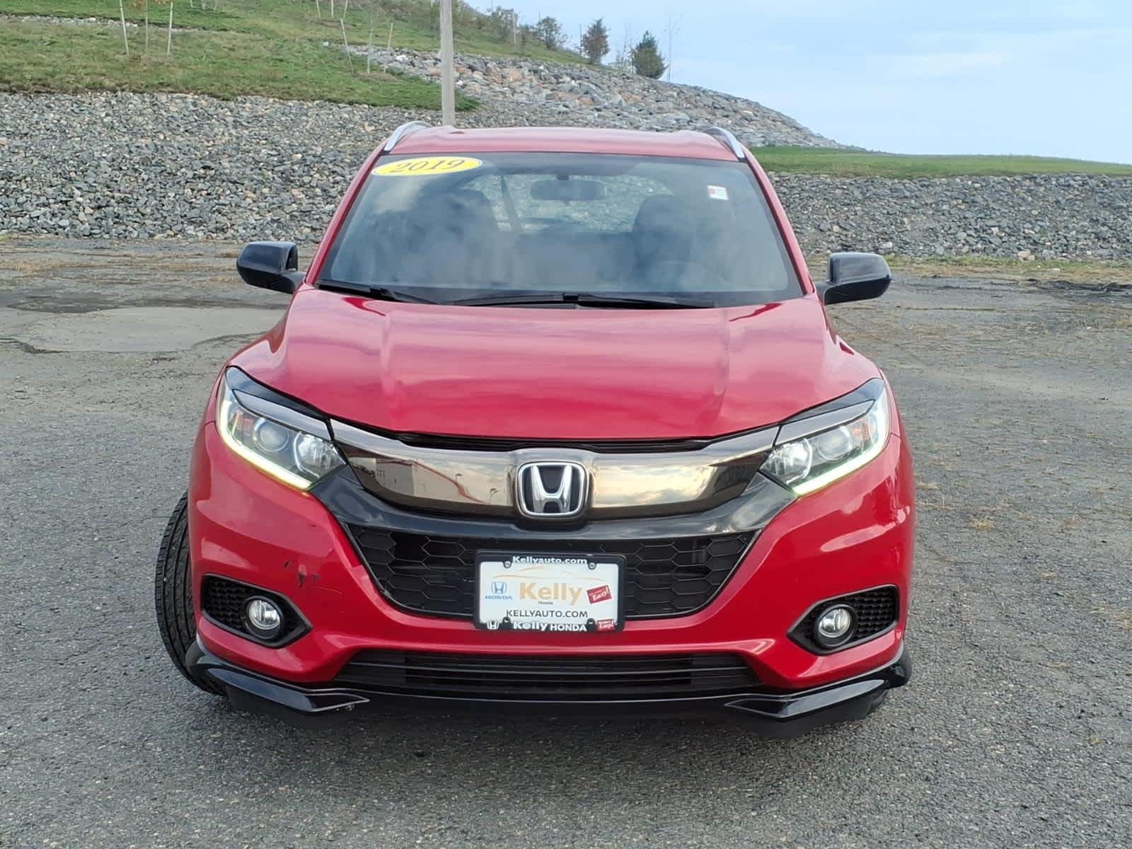 Certified 2019 Honda HR-V Sport with VIN 3CZRU6H13KG707016 for sale in Lynn, MA