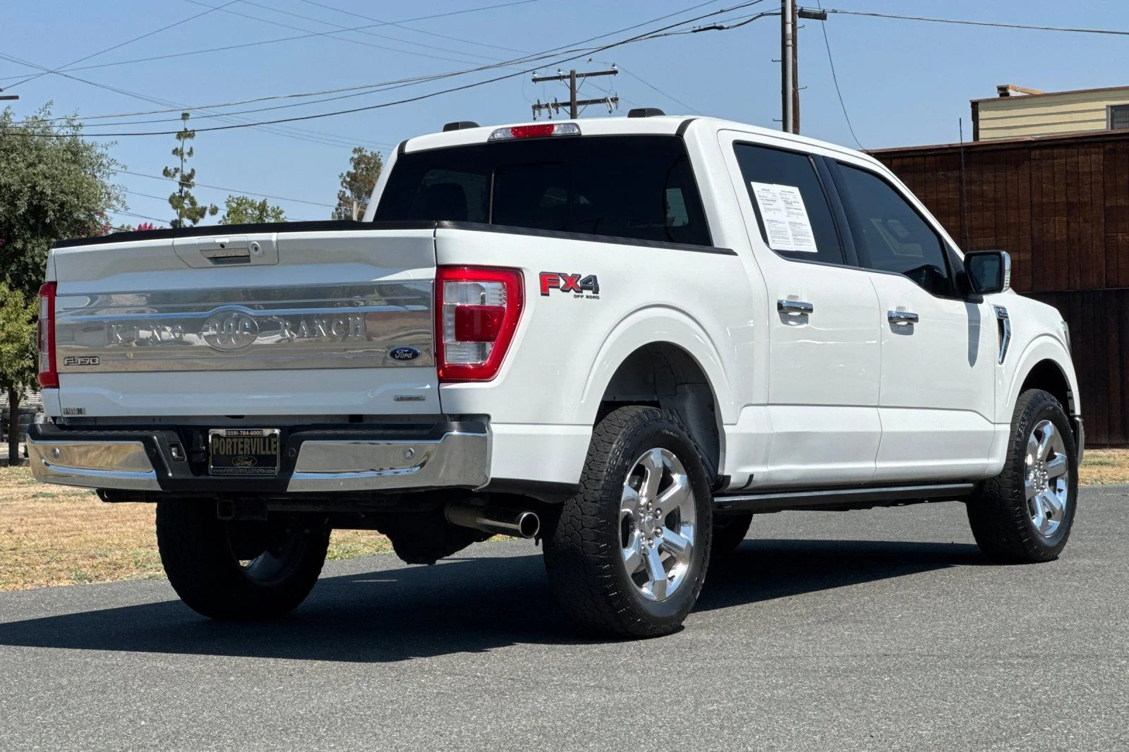 Used 2023 White Metallic Ford King Ranch image 4
