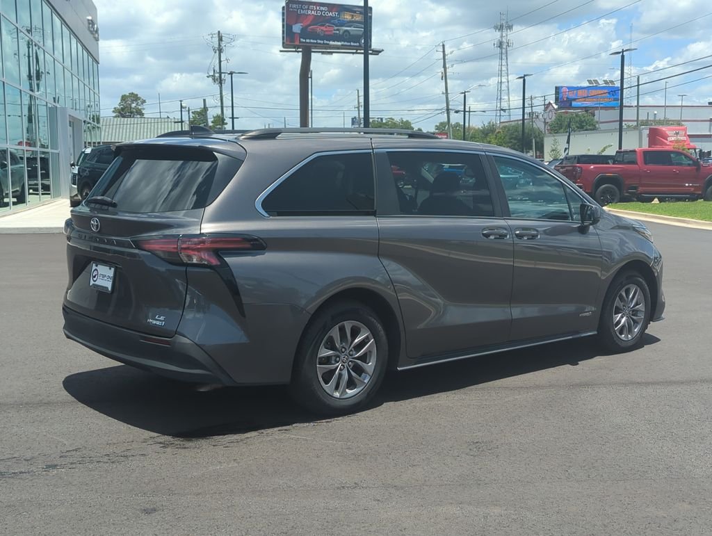 Used 2021 Gray Toyota LE image 7