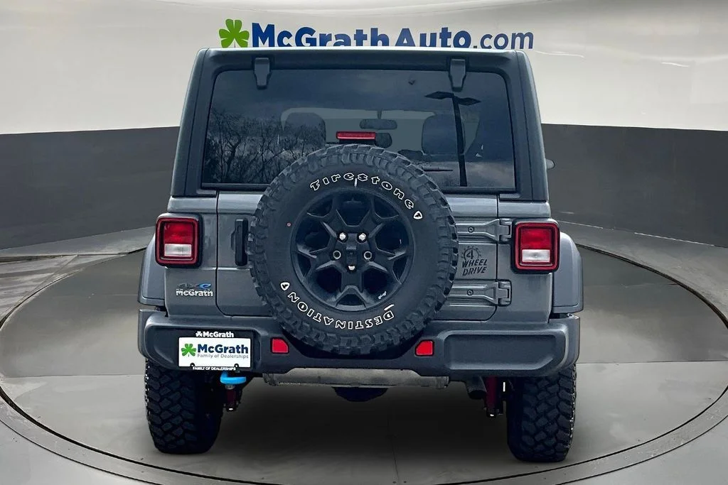 Certified Used 2023 Gray Jeep Willys 4xe image 6