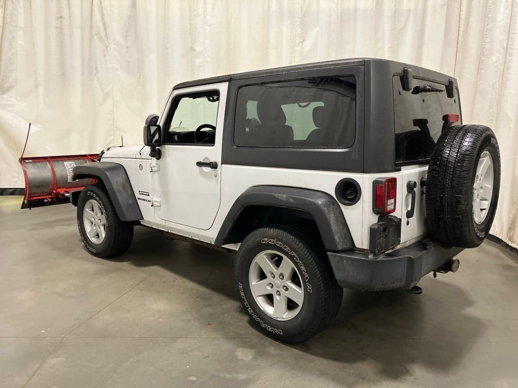 Used 2017 Bright White Clearcoat Jeep Sport image 6