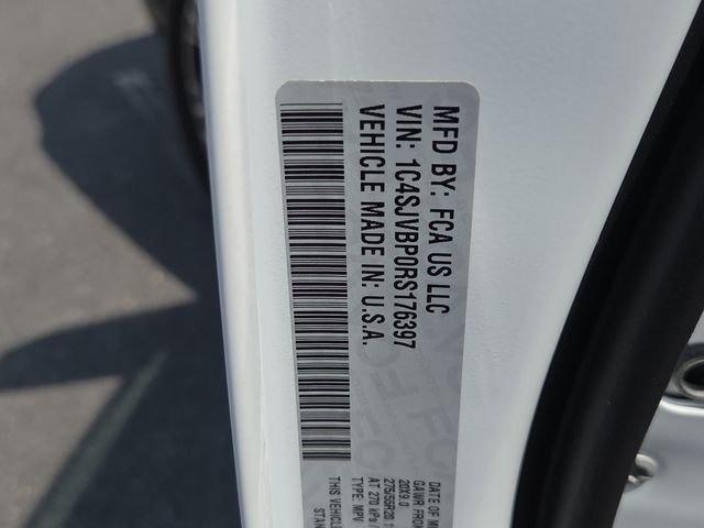 Used 2024 Bright White Clearcoat Jeep Series II image 8