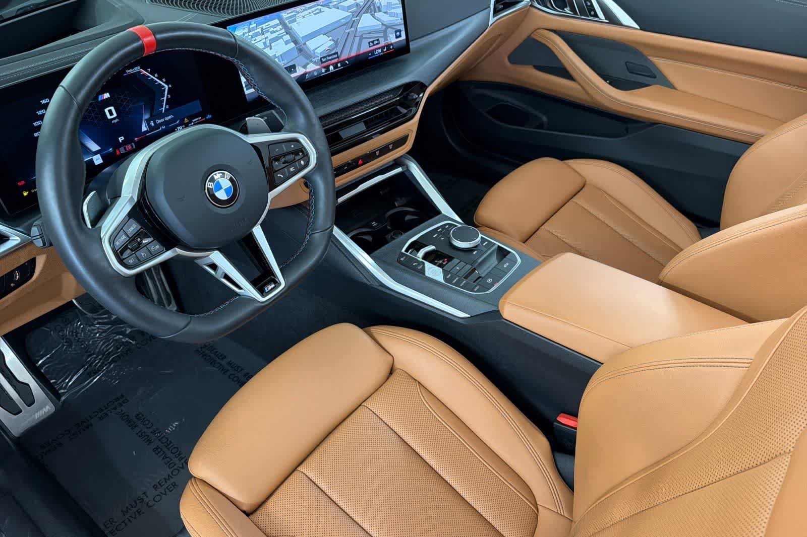 Used 2025 Black Sapphire Metallic BMW M440i xDrive image 14