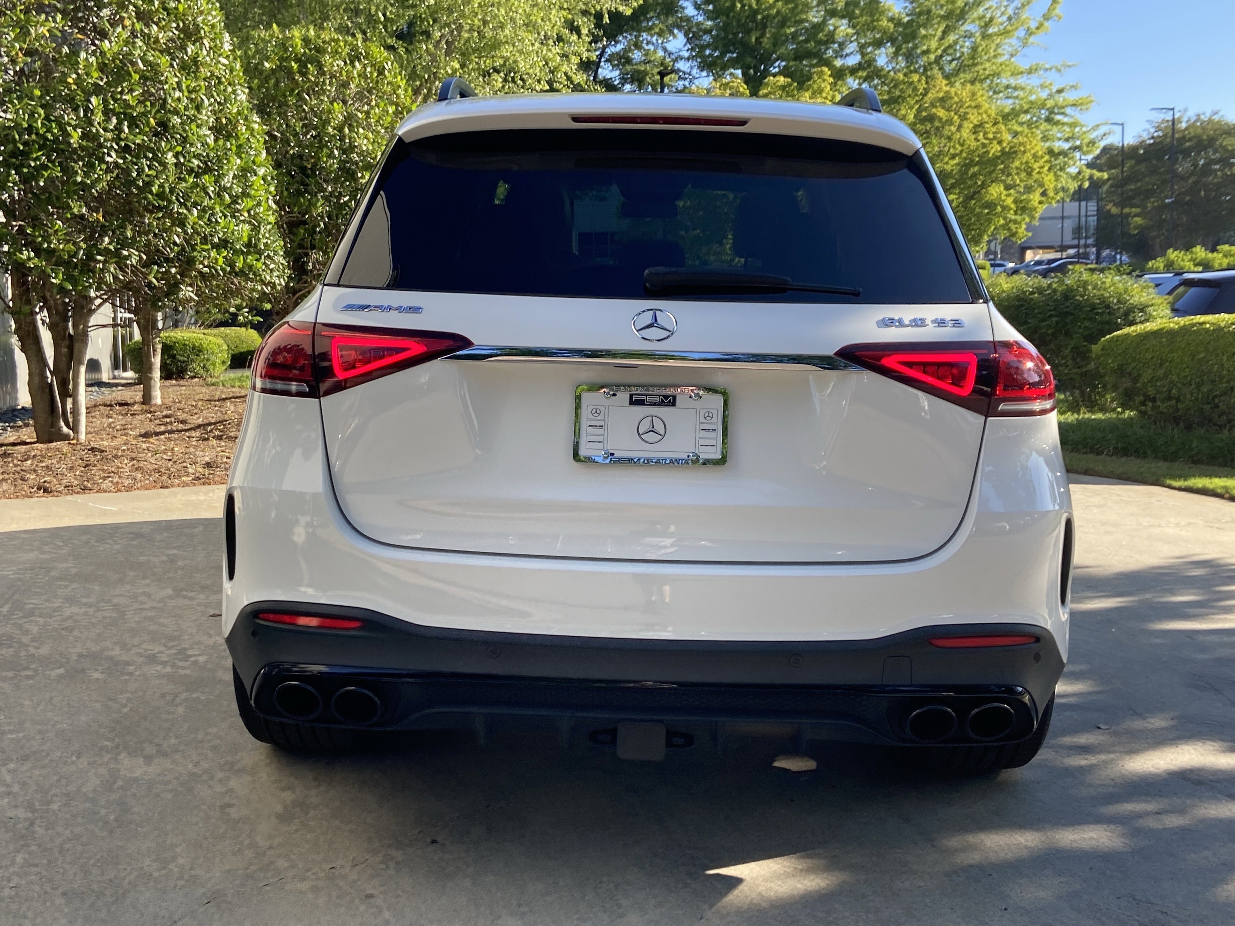 Certified Used 2021 Polar White Mercedes-Benz AMG® GLE 53 4MATIC® SUV image 8