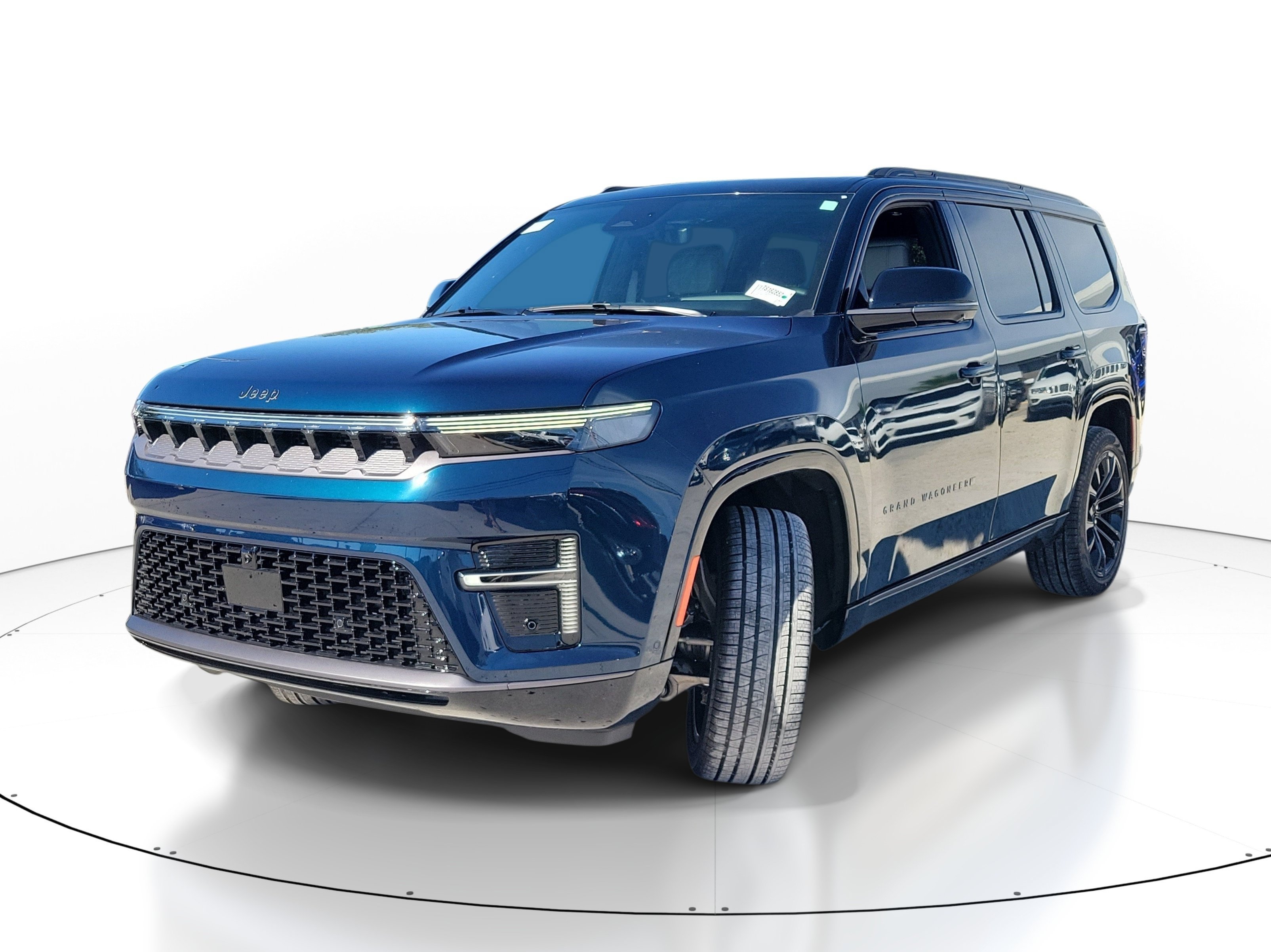 New 2026 Fathom Blue Pearlcoat Jeep Summit Obsidian image 3