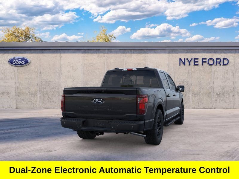 New 2026 Agate Black Metallic Ford XLT image 9