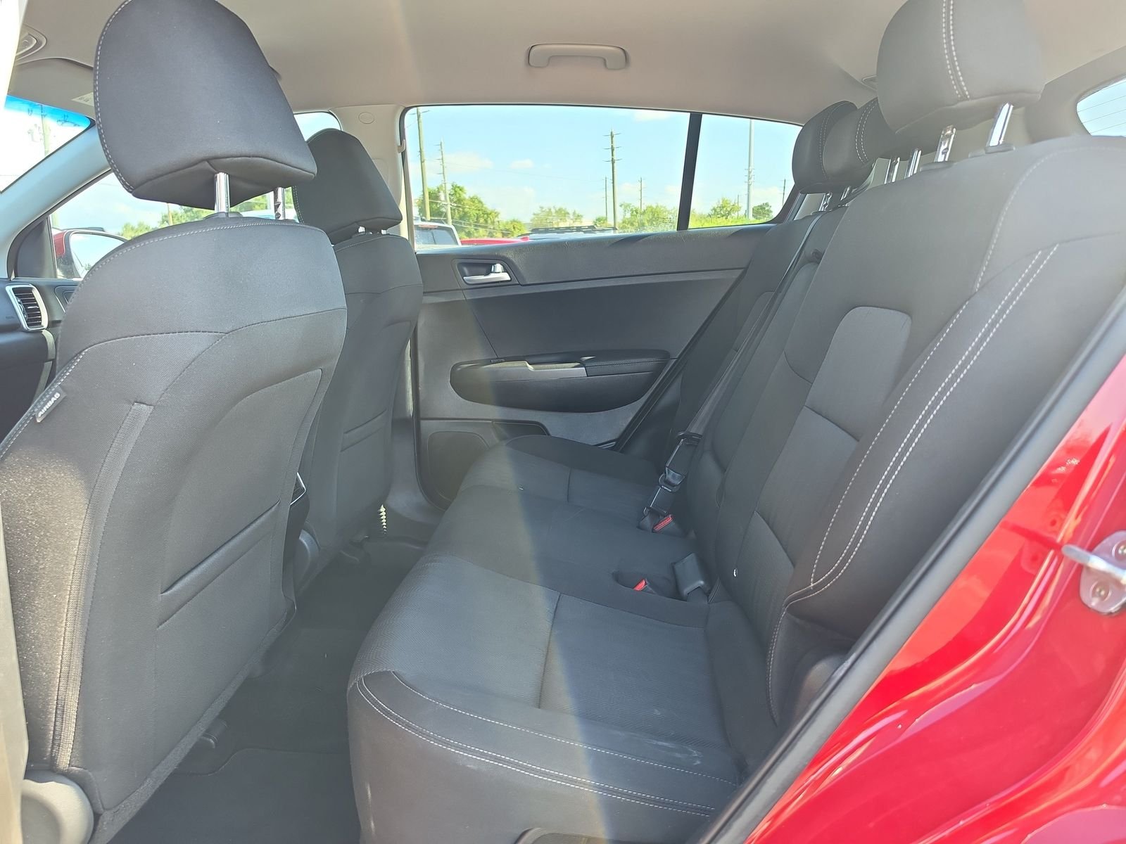 Used 2020 Red Kia LX image 12