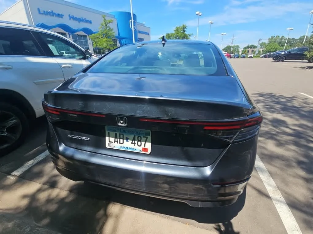 Certified Used 2024 Meteorite Gray Metallic Honda EX image 5