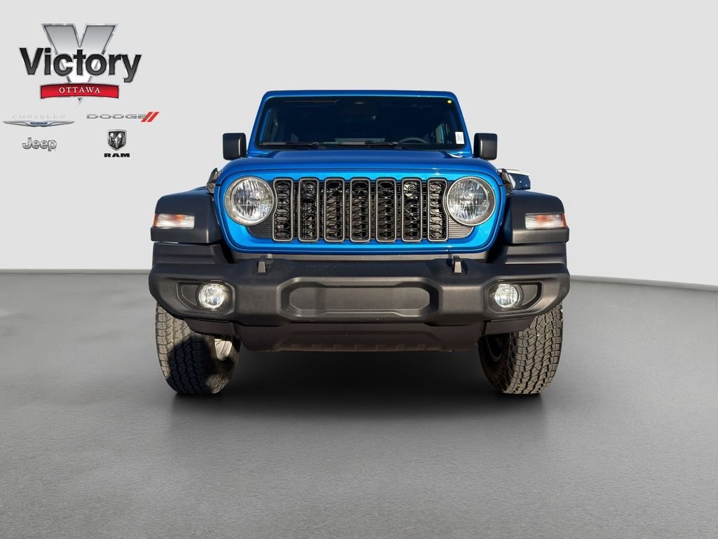 New 2026 Hydro Blue Pearl-Coat Exterior Paint Jeep Sport S image 2