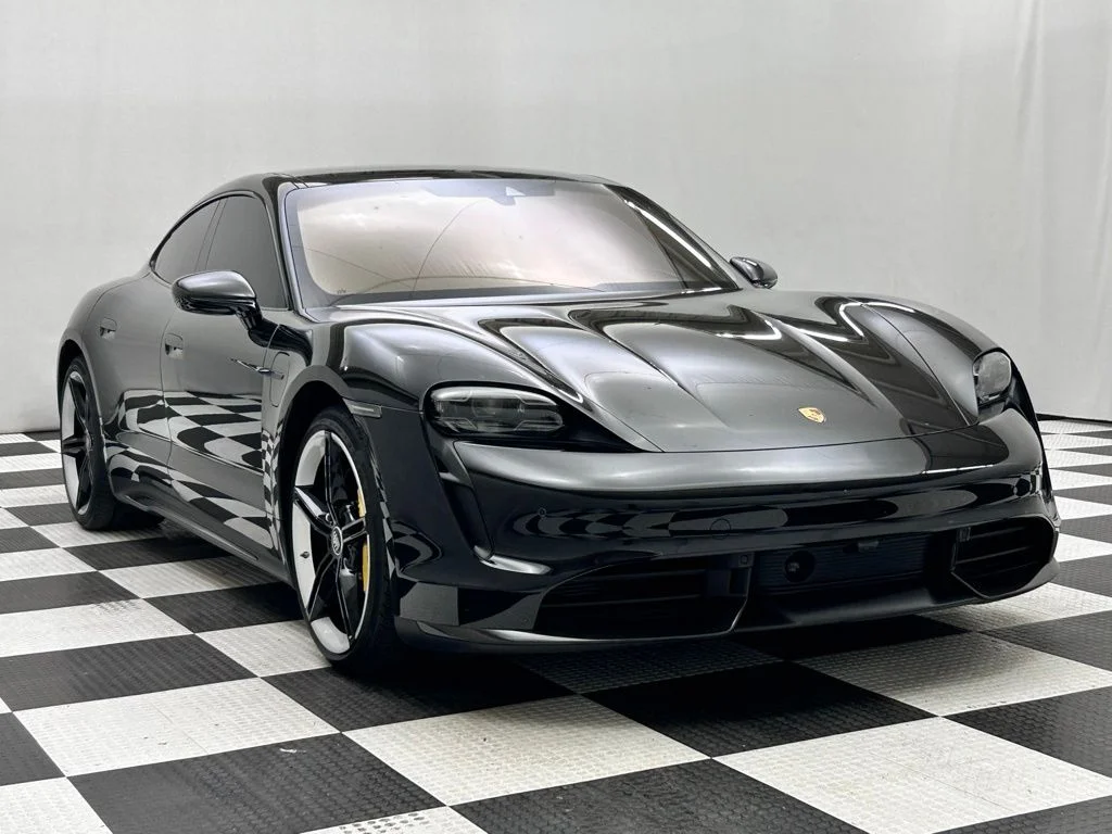 Used 2021 Black Porsche Turbo S image 2