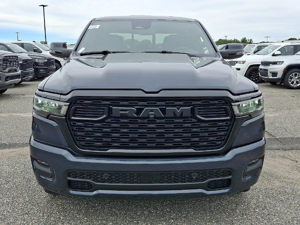 New 2027 Forged Blue Metallic Exterior Paint RAM Big Horn image 2