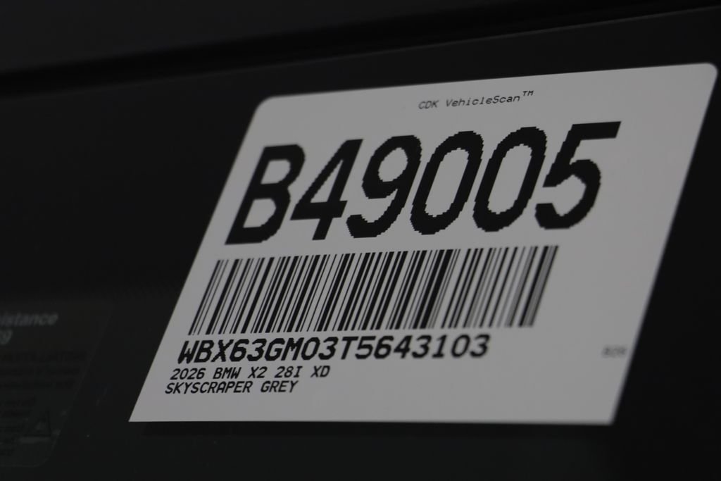 New 2026 Skyscraper Grey Metallic BMW xDrive28i image 25