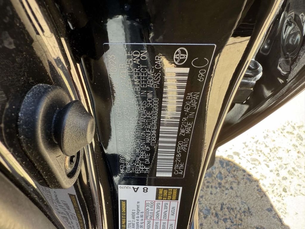 Used 2024 Black Toyota LE image 33