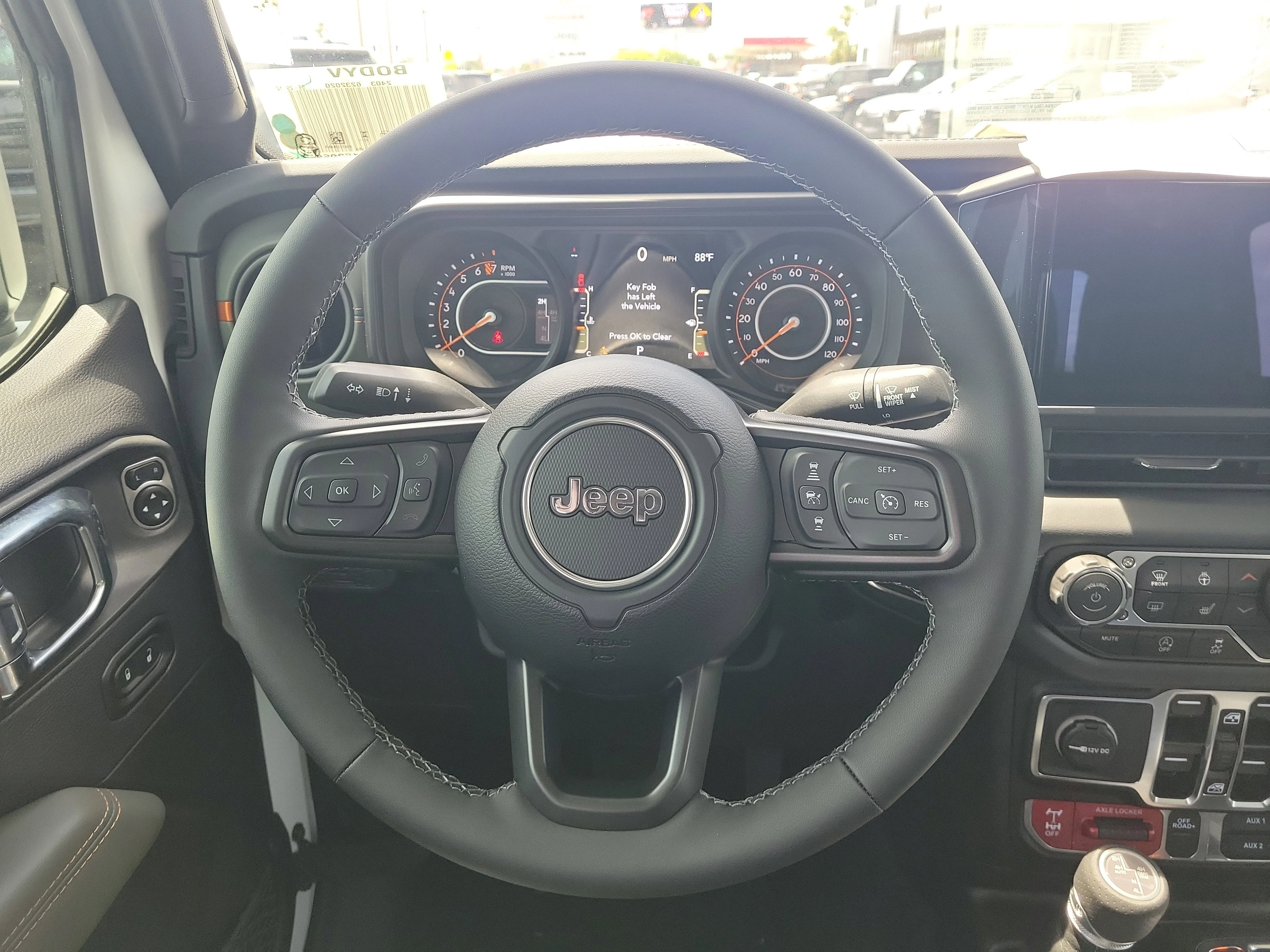 New 2026 Bright White Clearcoat Jeep Mojave X image 12