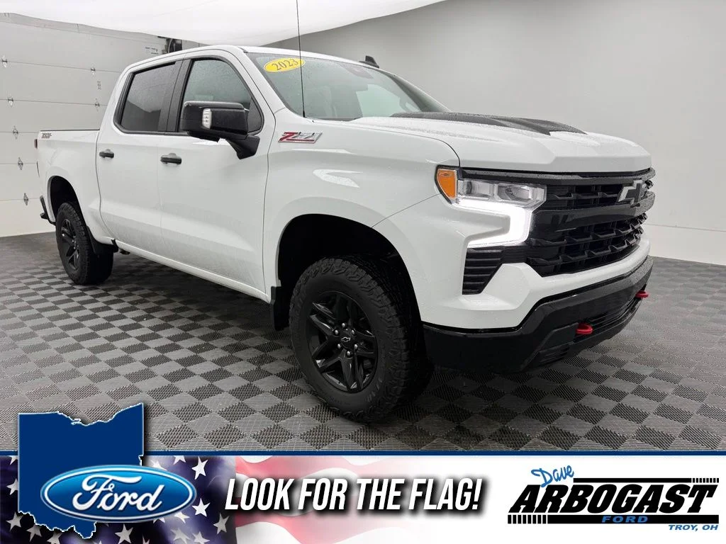 Used 2023 White Chevrolet LT Trail Boss image 1