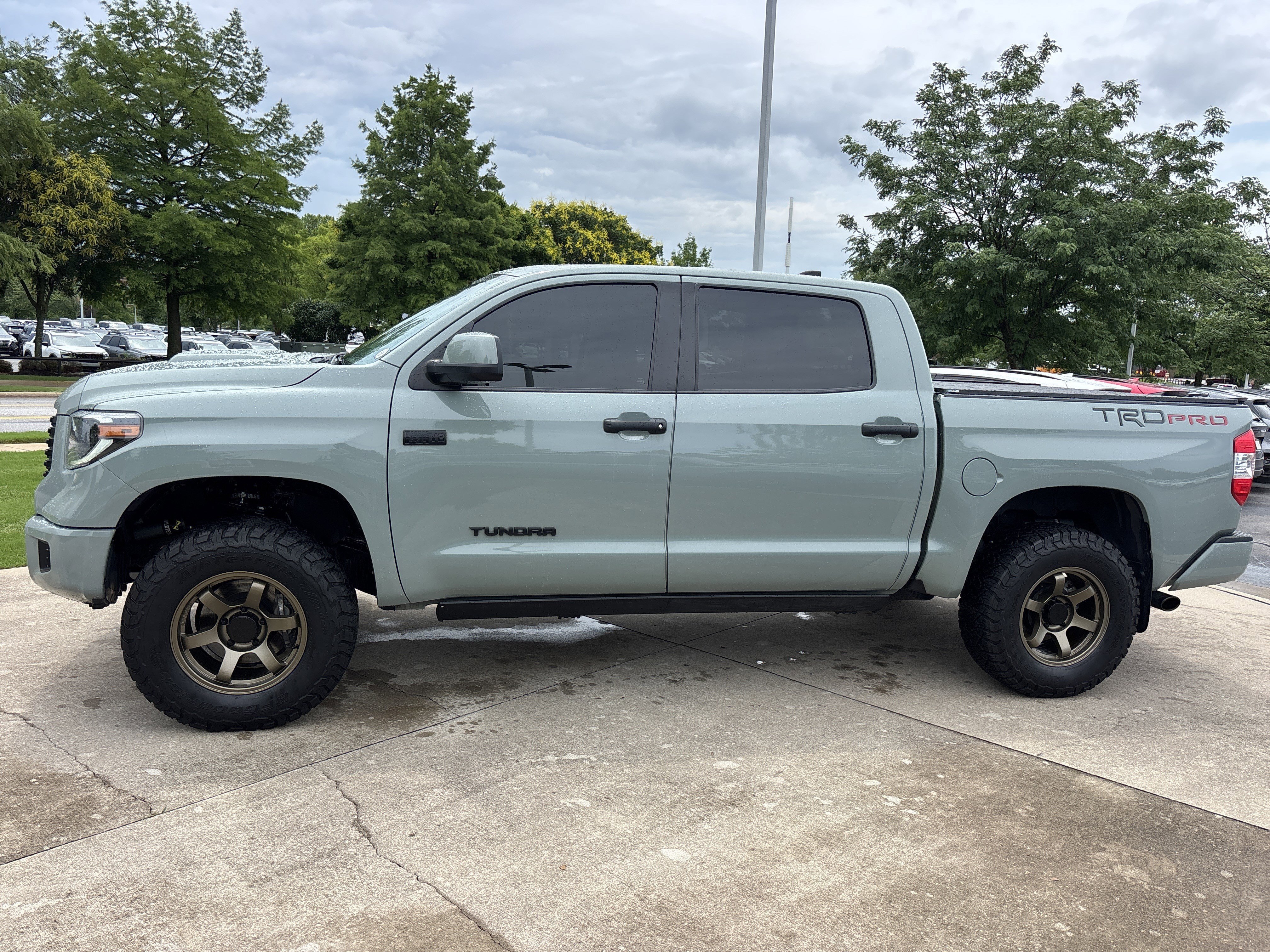 Used 2021 Lunar Rock Toyota TRD Pro CrewMax image 9