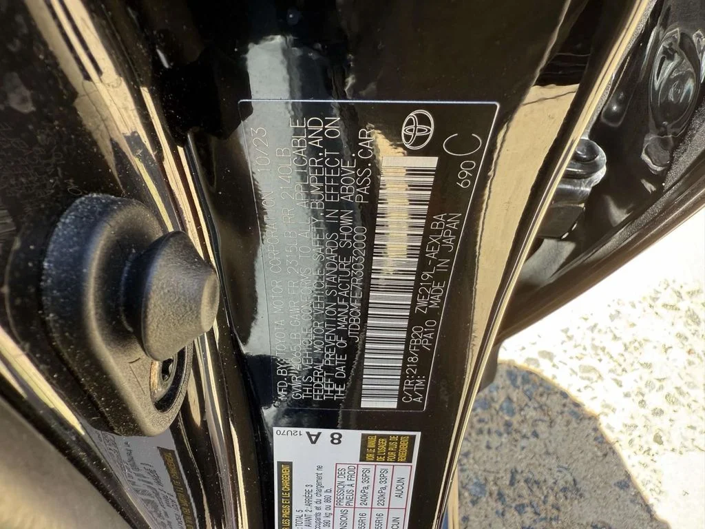 Used 2024 Black Toyota LE image 33