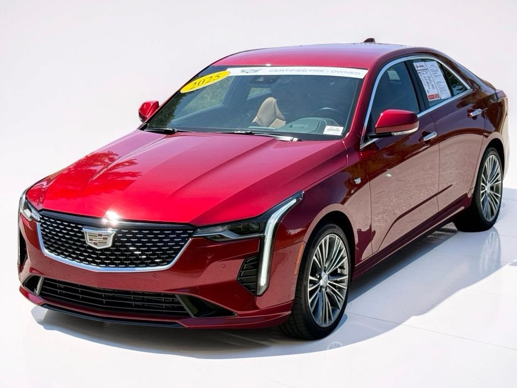 Used 2025 Red Cadillac Premium Luxury image 9