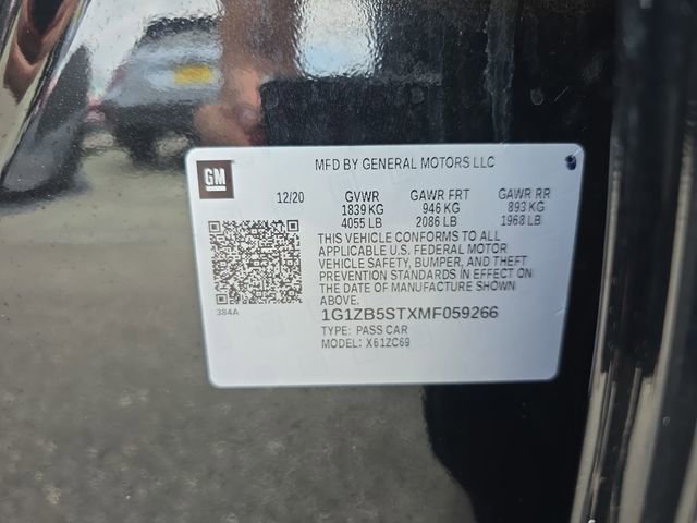 Used 2021 Mosaic Black Metallic Chevrolet LS image 14