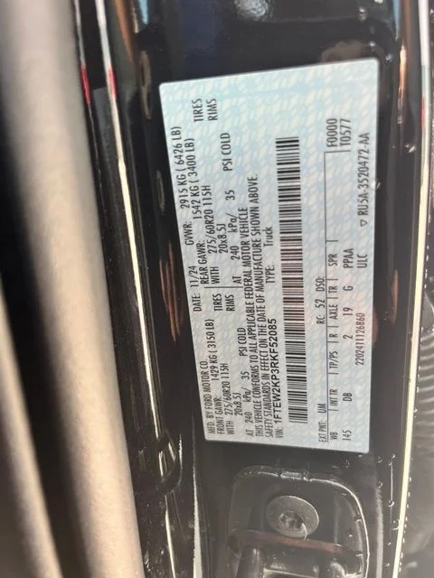 Used 2024 Black Ford STX image 14