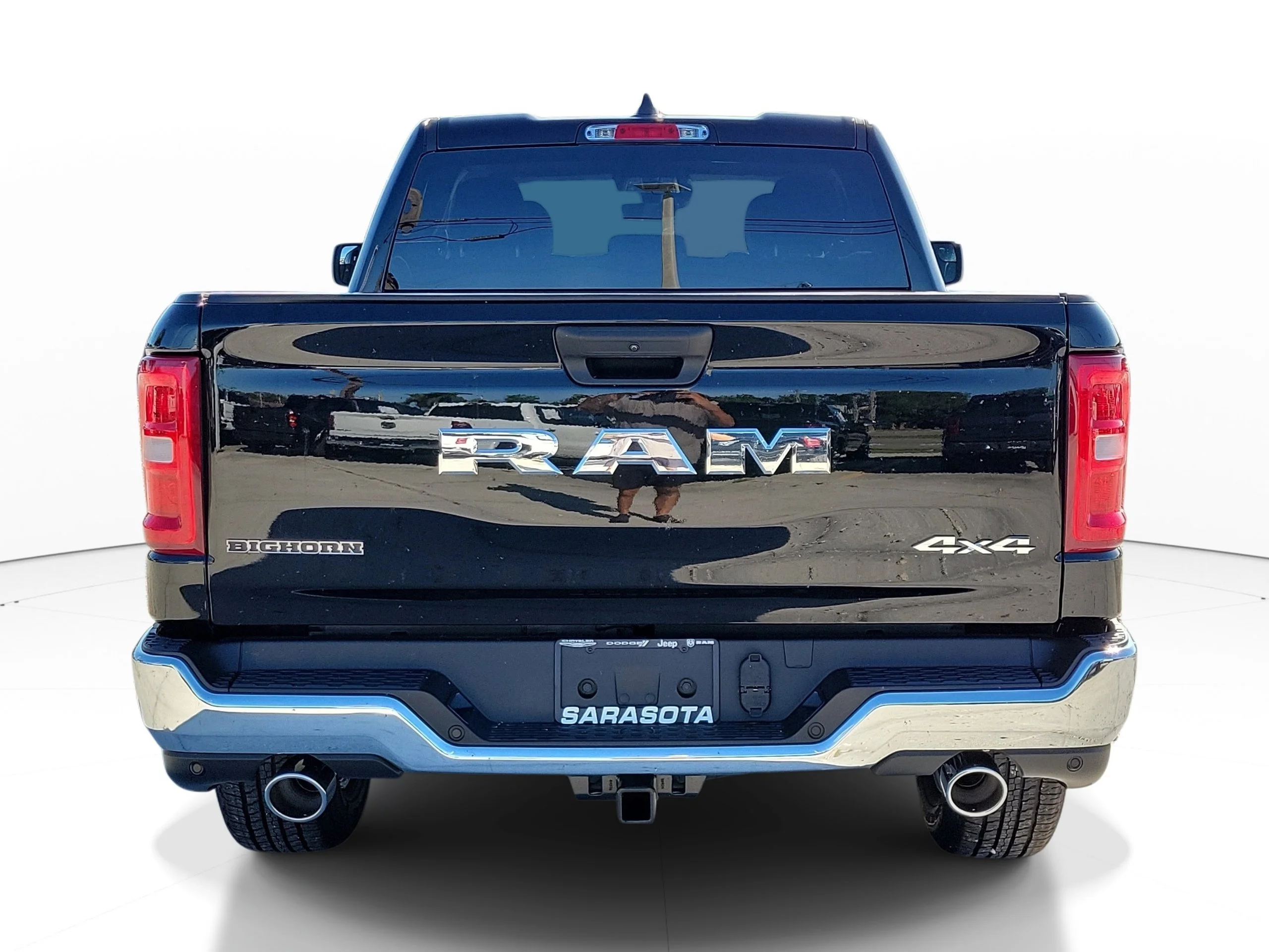 New 2026 Diamond Black Crystal Pearlcoat RAM Big Horn image 5