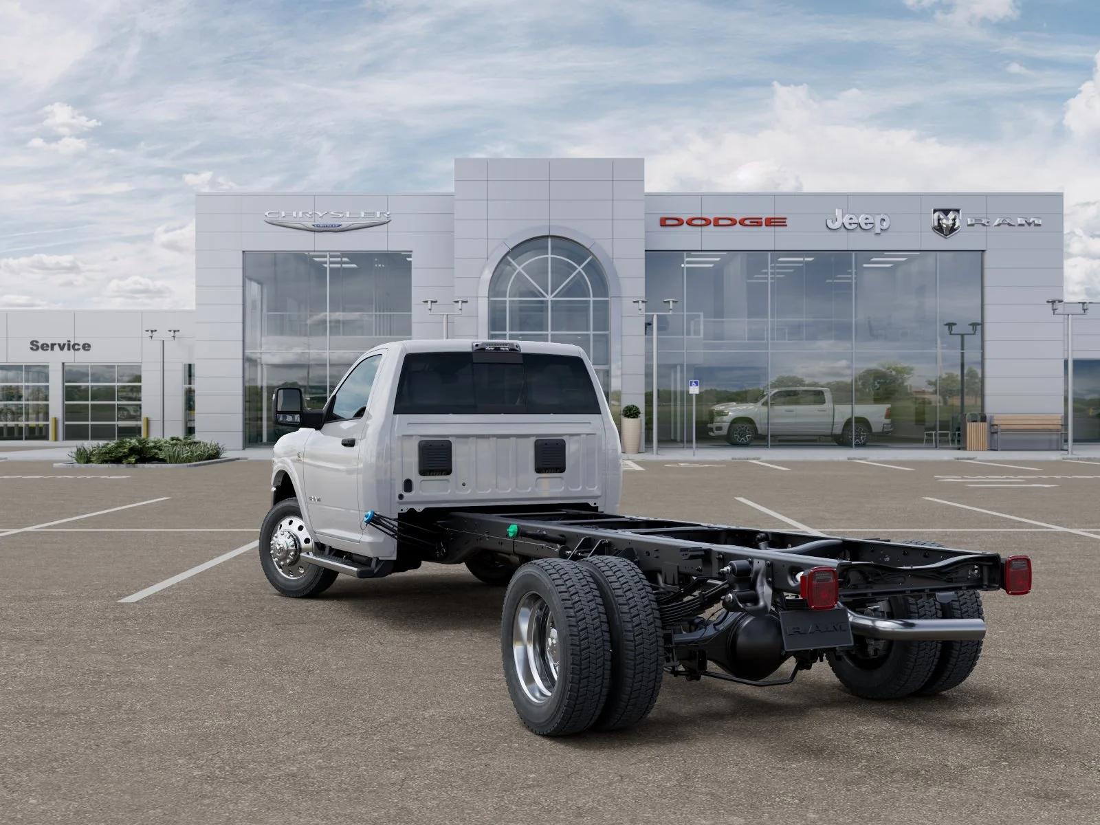 New 2026 Bright White Clear-Coat Exterior Paint RAM Tradesman image 34