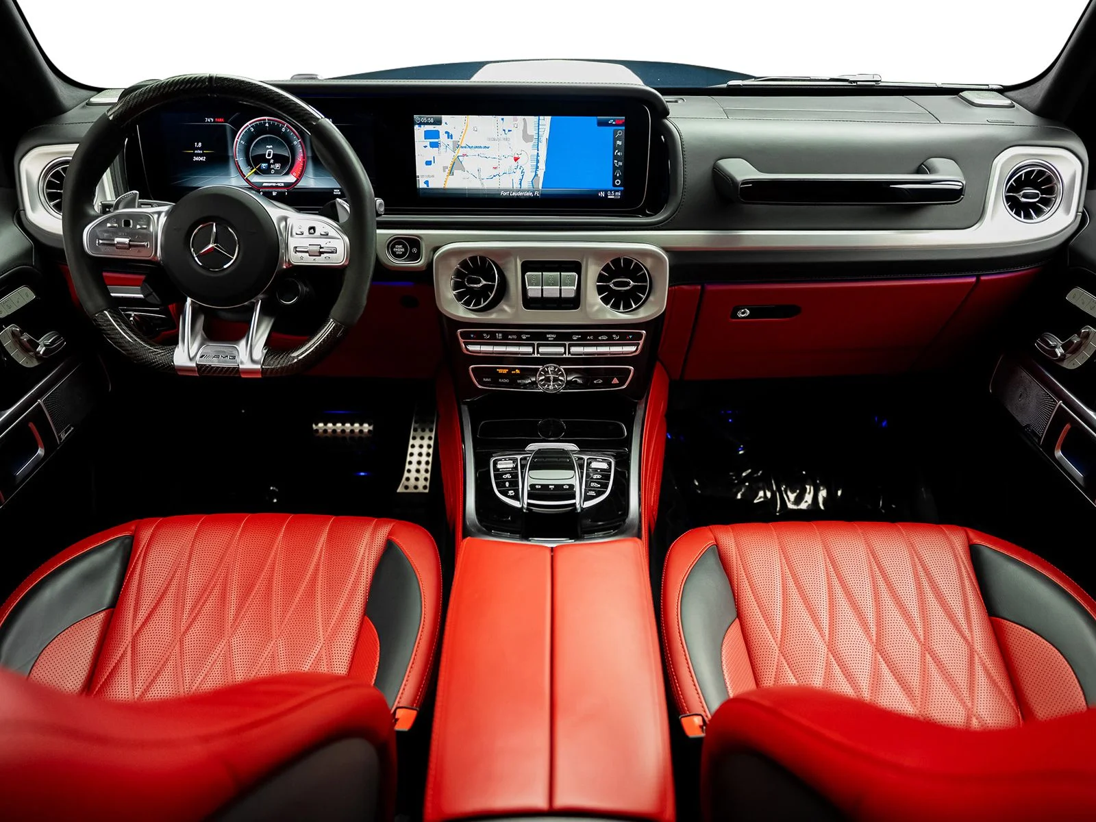 Used 2021 Blue Mercedes-Benz G 63 AMG® image 4