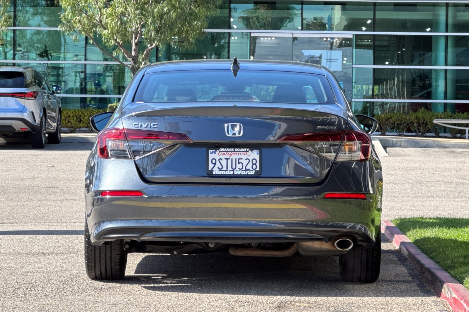 Certified Used 2025 Meteorite Gray Metallic Honda 4D SPORT image 5