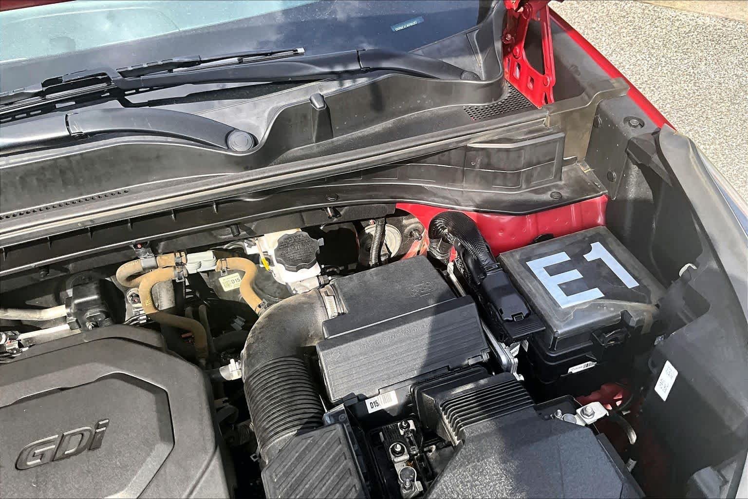 Used 2022 Hyper Red Kia LX image 32