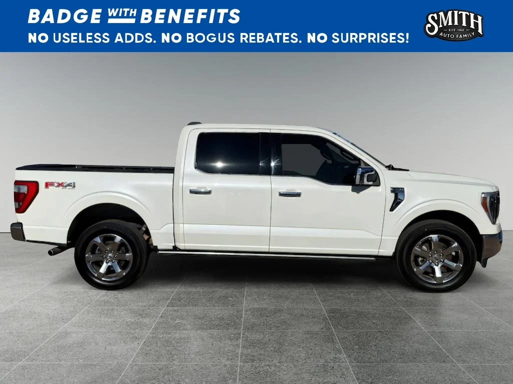 Certified Used 2023 Star White Ford LARIAT image 3